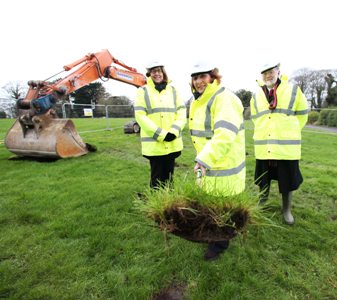 Lynch turns the sod on new National Forensic Mental Health Hospital