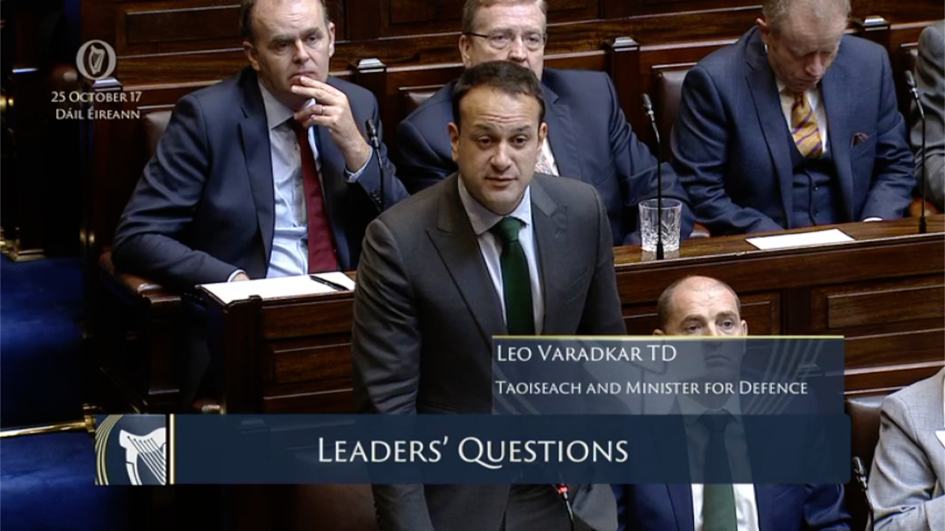 Leaders' Questions 25th October 2017