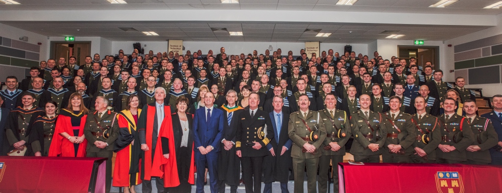 Minister Kehoe attends the Conferring of Academic Awards on Defence Forces personnel