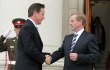 Taoiseach meets British PM at Government Buildings