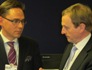 Taoiseach Enda Kenny speaks with Finnish Prime Minister, Jyrki Tapani Katainen