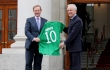 Taoiseach meets Republic of Ireland Manager Giovanni Trapattoni