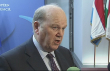 Doorstep with Minister Noonan before the Eurogroup meeting on 21 January 2013