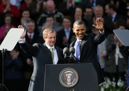 President Obama at College Green