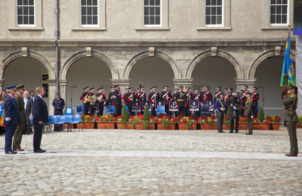 Reception of An Taoiseach, Military Honours