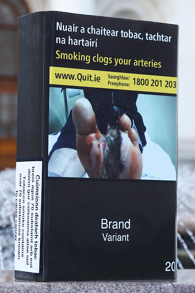 The future of cigarette packets is here and it’s plain