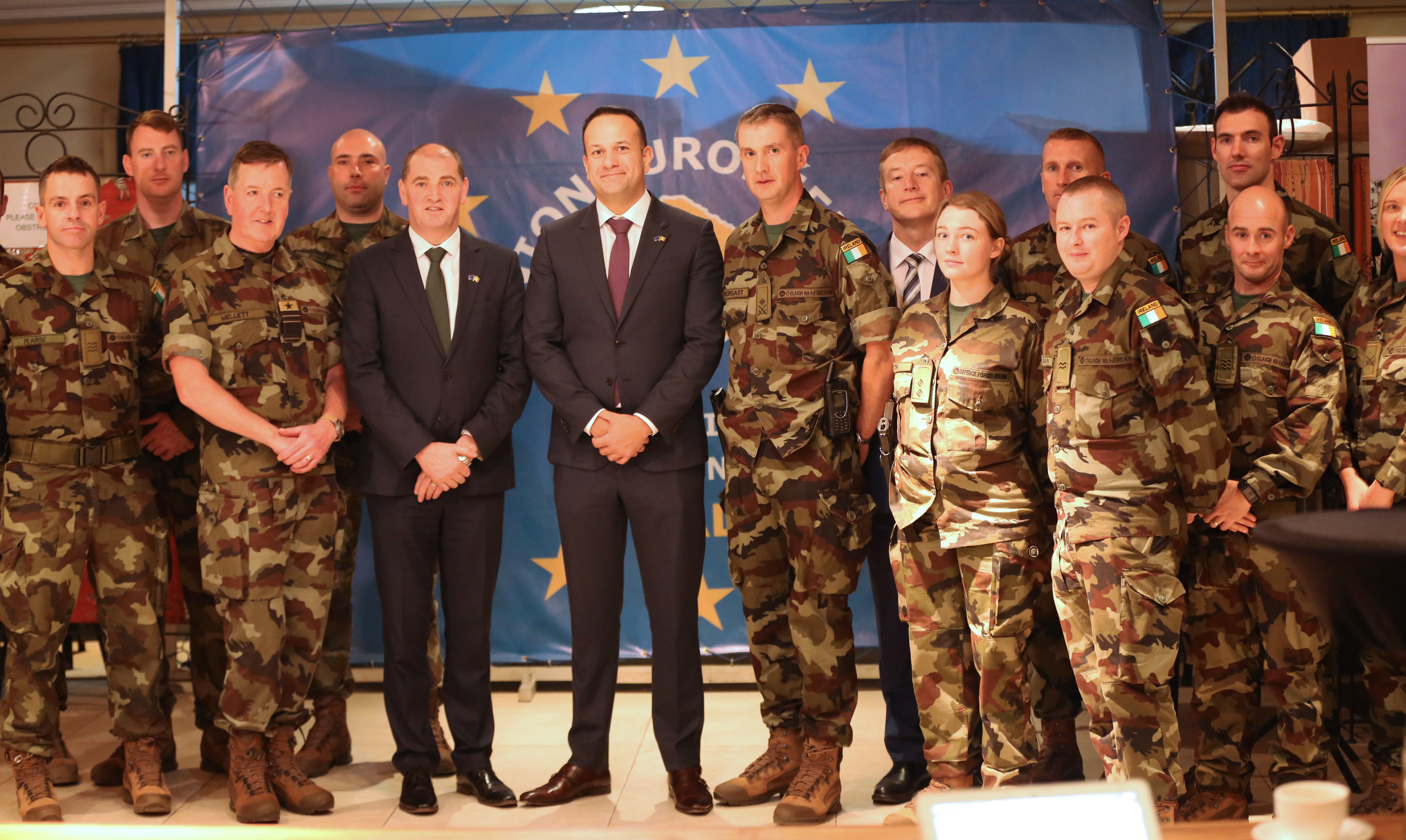An Taoiseach visits EU Training Mission to Mali 