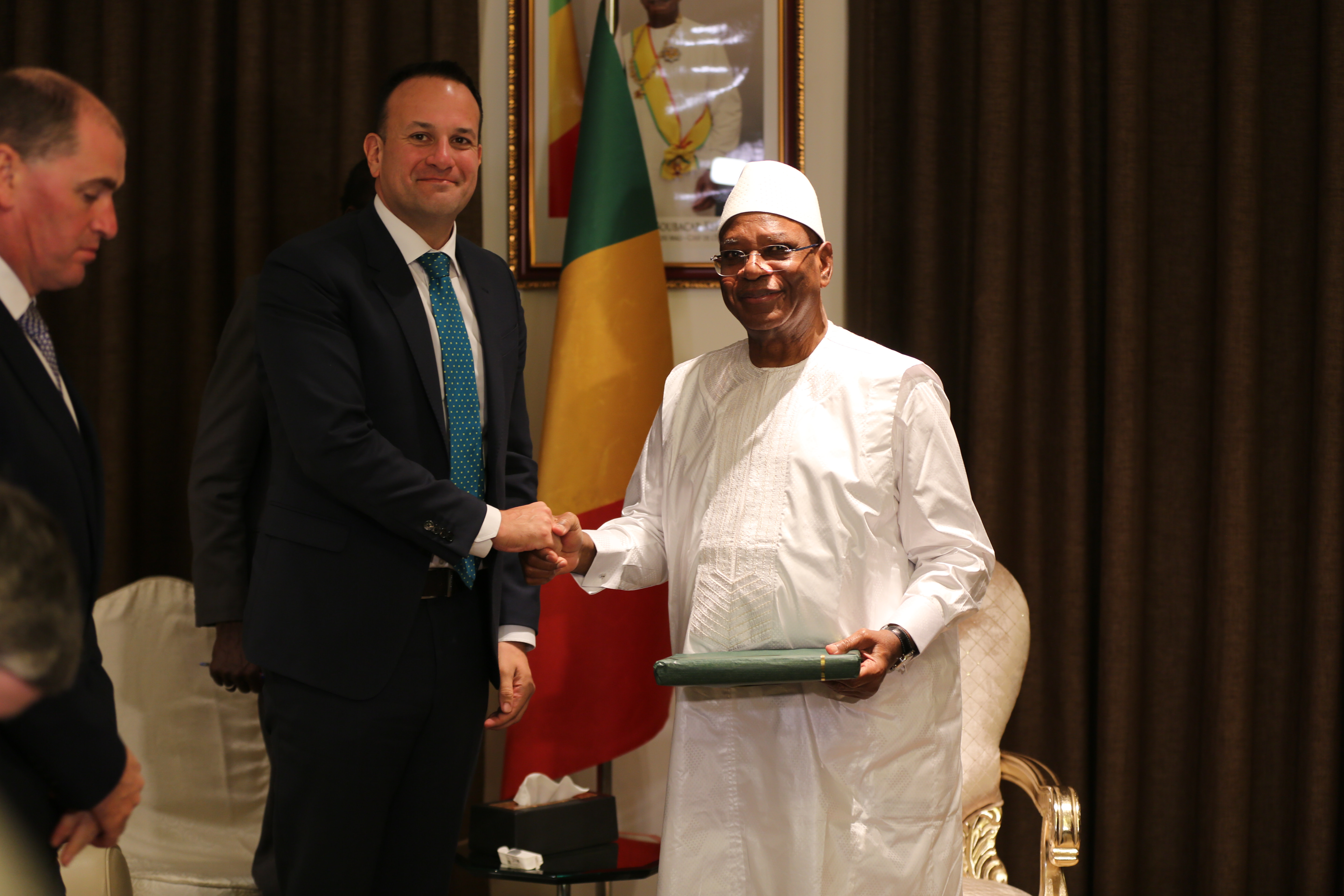 An Taoiseach meeting the President of Mali